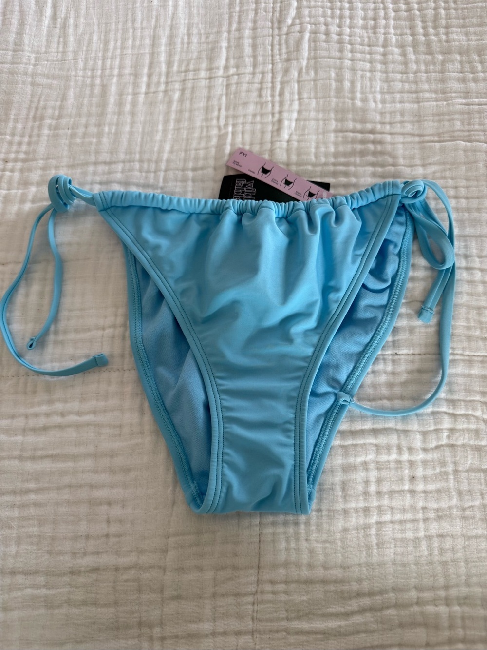 NWT Wild Fable Tie Scrunch Bikini Bottoms Size Medium